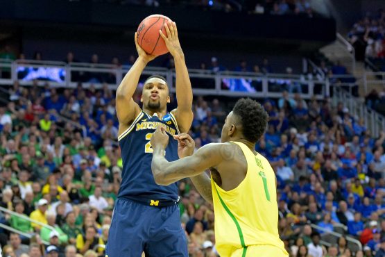 NCAA Basketball: NCAA Tournament-Midwest Regional-Oregon vs Michigan
