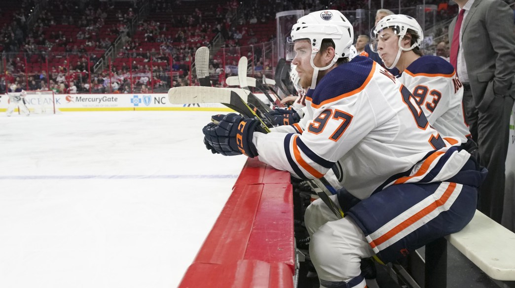 NHL: Edmonton Oilers at Carolina Hurricanes