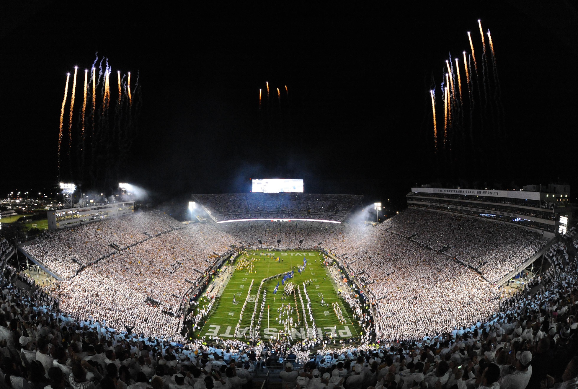 Penn State whiteout