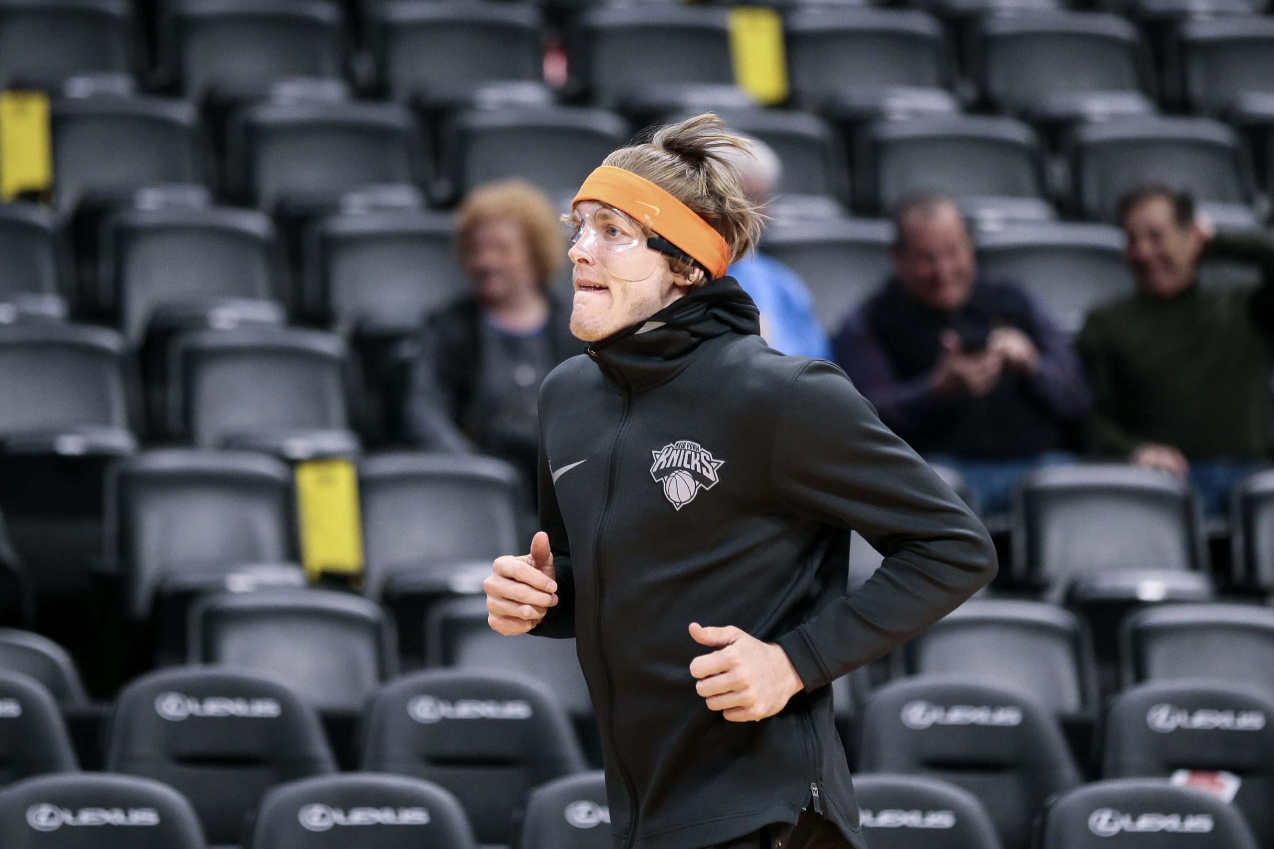 NBA: New York Knicks at Denver Nuggets