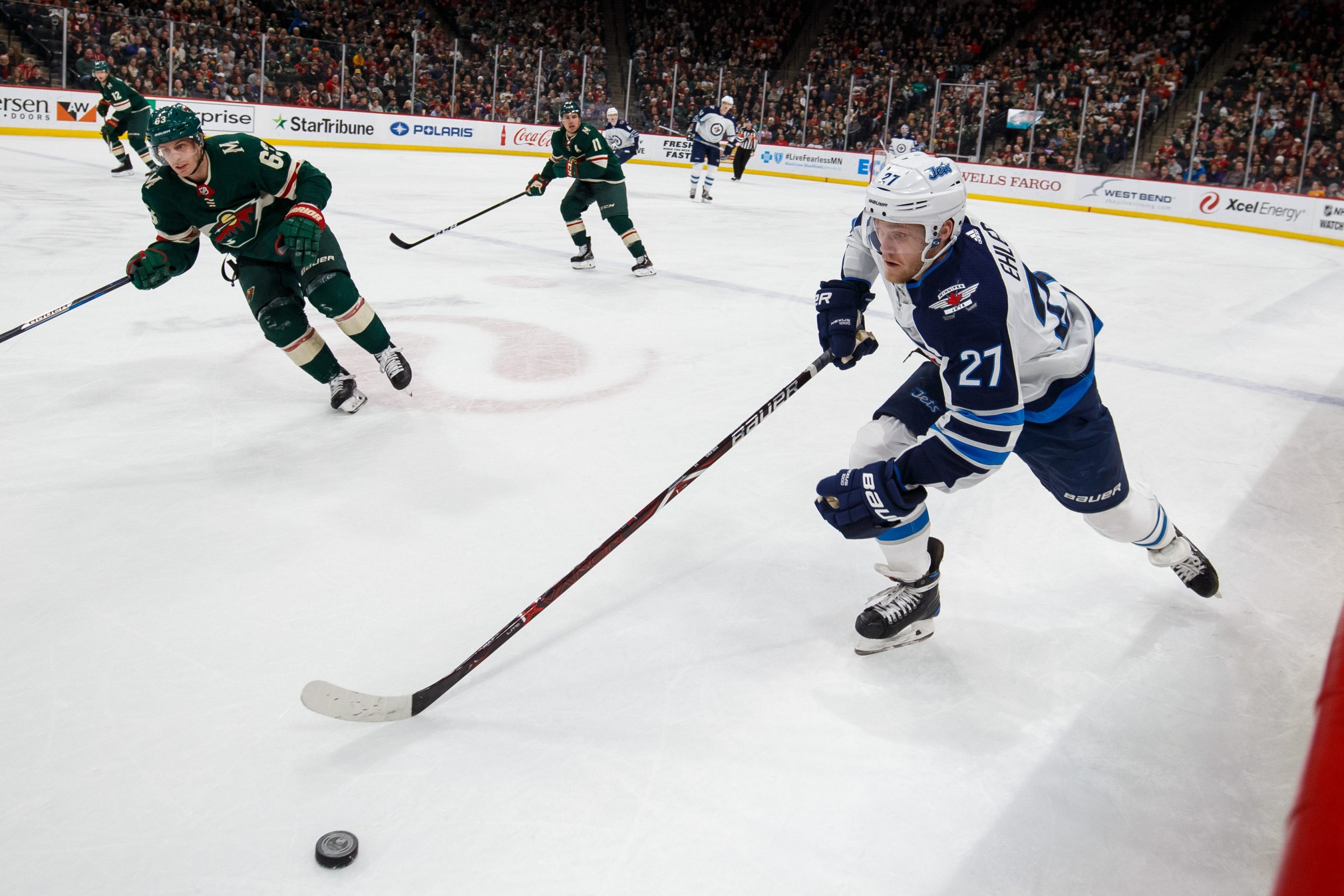 NHL: Winnipeg Jets at Minnesota Wild