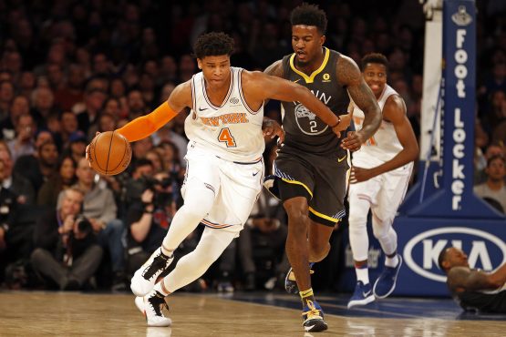 NBA: Golden State Warriors at New York Knicks