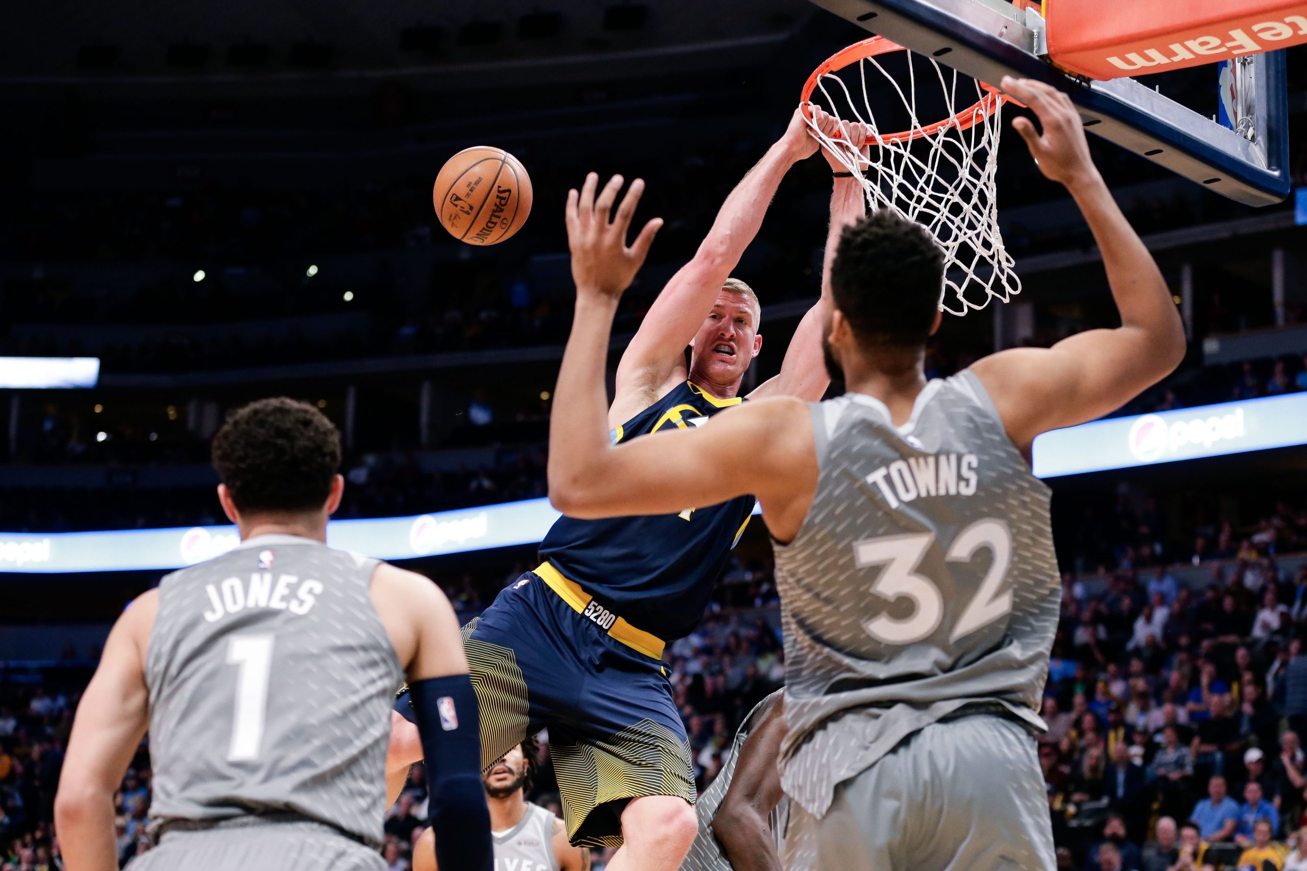 NBA: Minnesota Timberwolves at Denver Nuggets