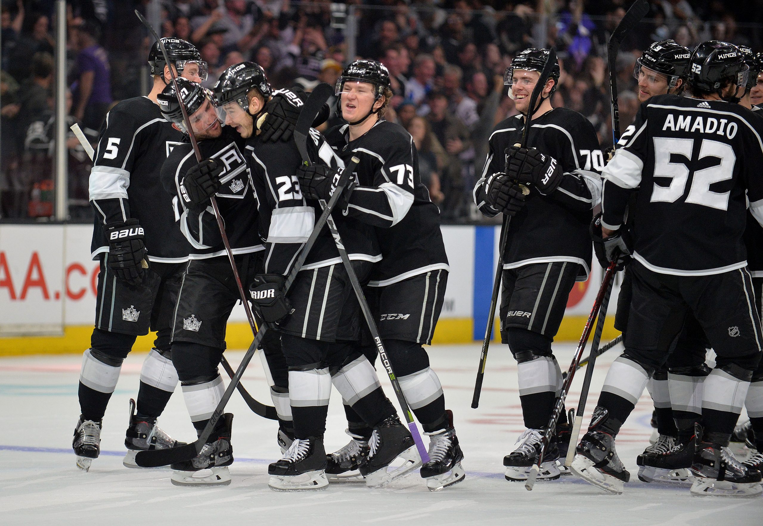 NHL: Minnesota Wild at Los Angeles Kings