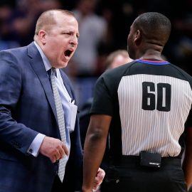 NBA: Minnesota Timberwolves at Denver Nuggets