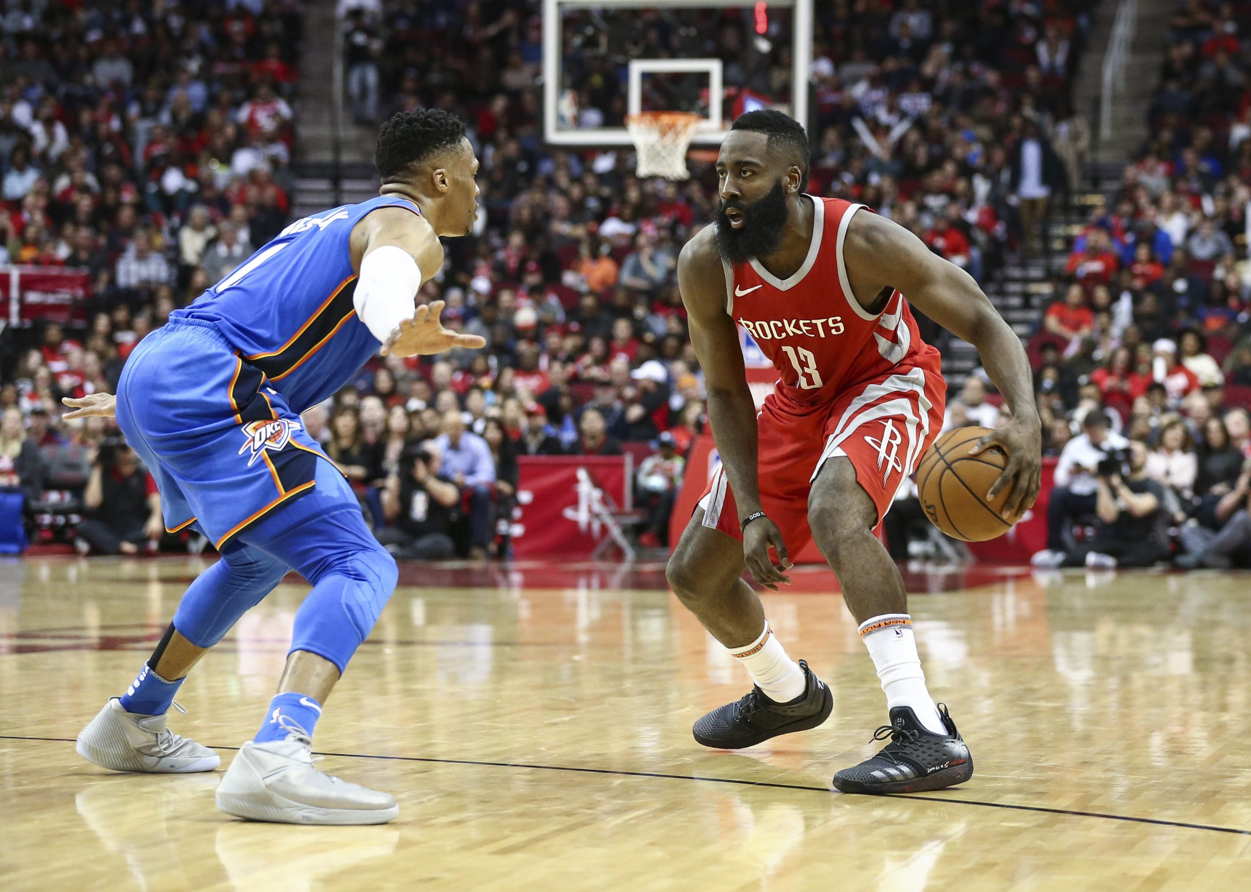 NBA: Oklahoma City Thunder at Houston Rockets