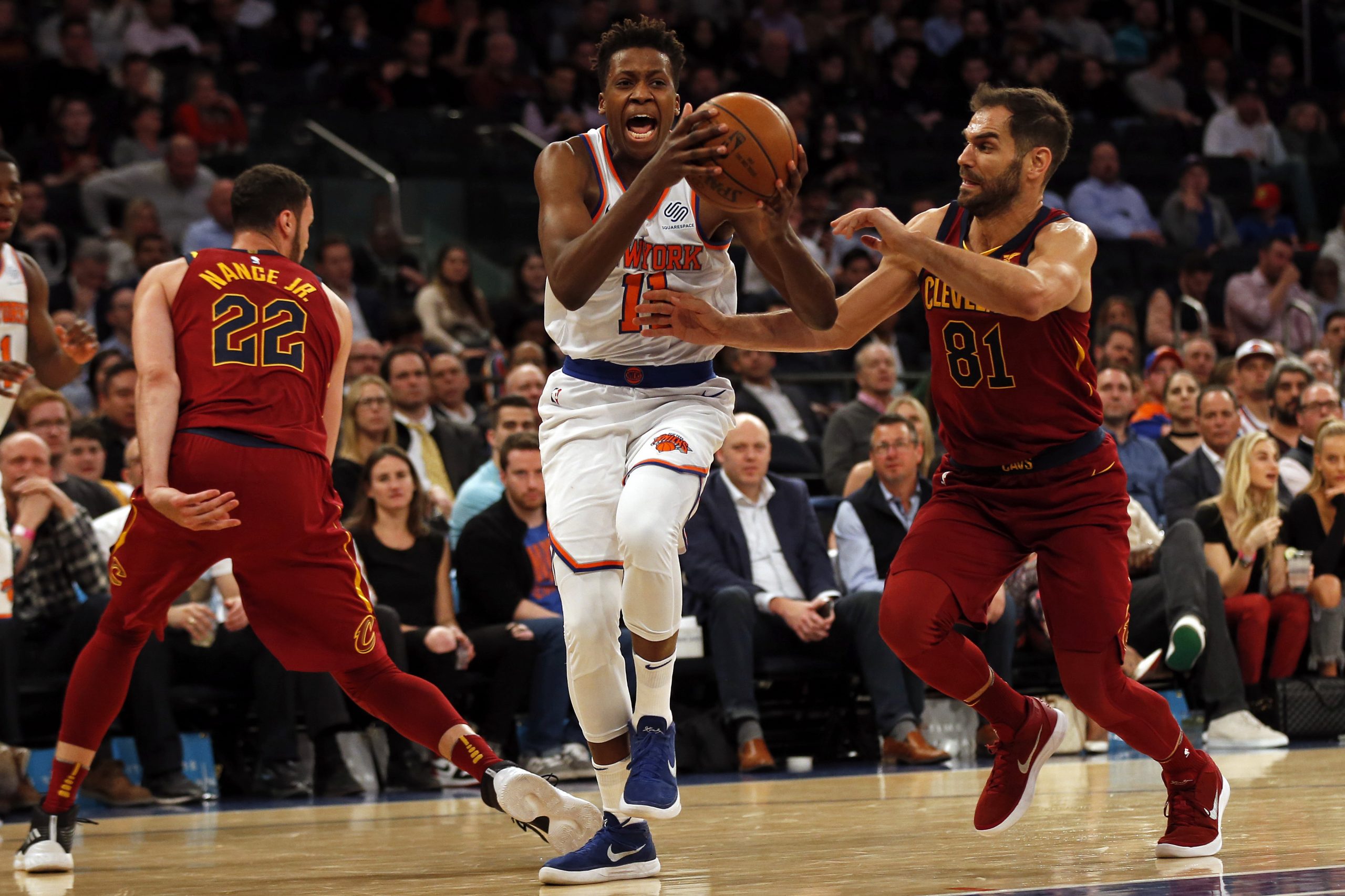 NBA: Cleveland Cavaliers at New York Knicks