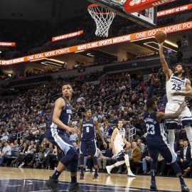 NBA: Memphis Grizzlies at Minnesota Timberwolves