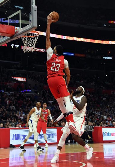 NBA: New Orleans Pelicans at Los Angeles Clippers