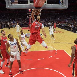 NBA: New Orleans Pelicans at Los Angeles Clippers