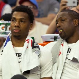 NBA: Playoffs-Miami Heat at Philadelphia 76ers