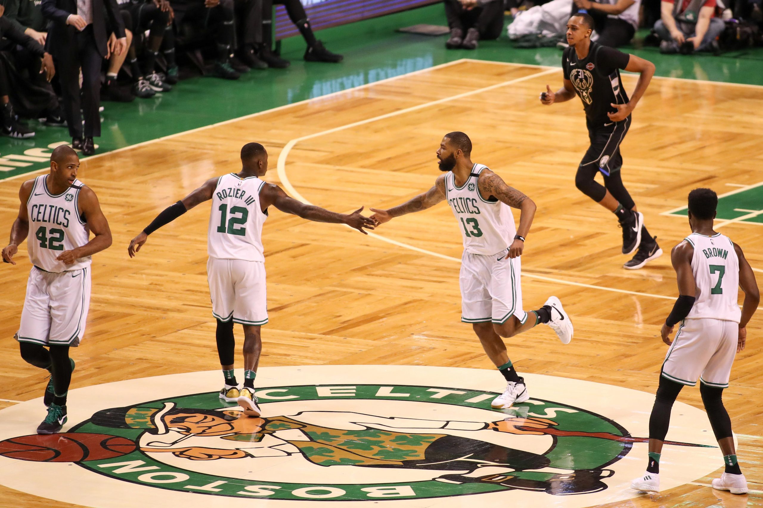 NBA: Playoffs-Milwaukee Bucks at Boston Celtics