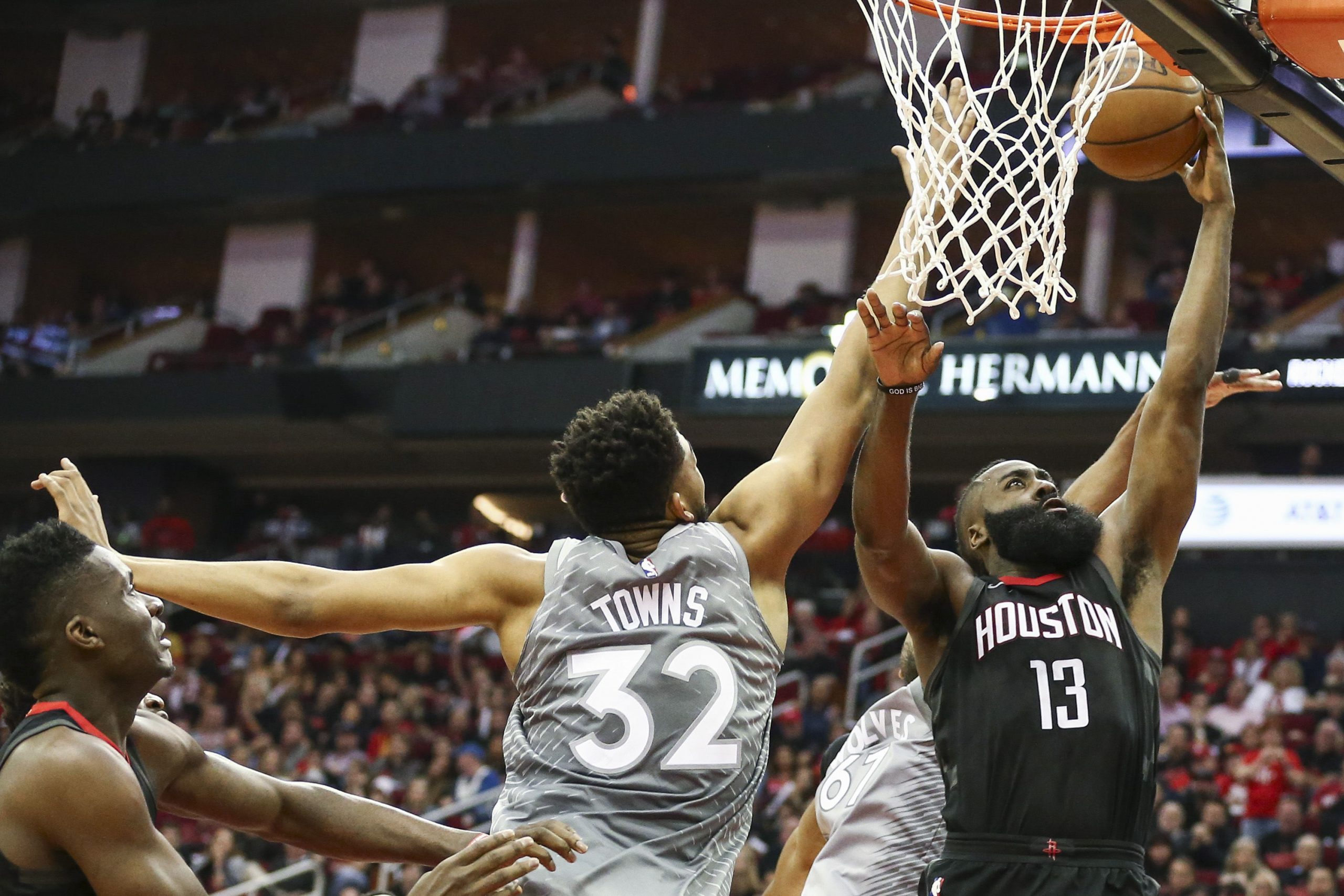 NBA: Playoffs-Minnesota Timberwolves at Houston Rockets
