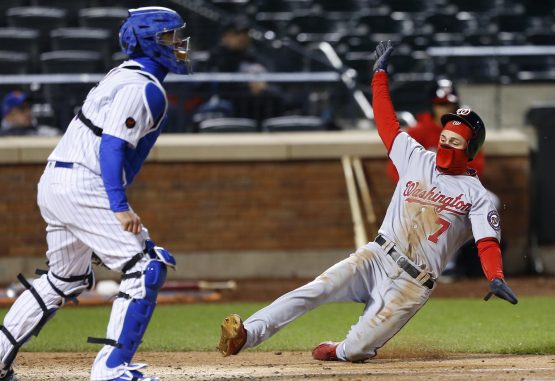 MLB: Washington Nationals at New York Mets