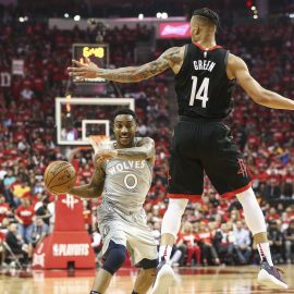 NBA: Playoffs-Minnesota Timberwolves at Houston Rockets