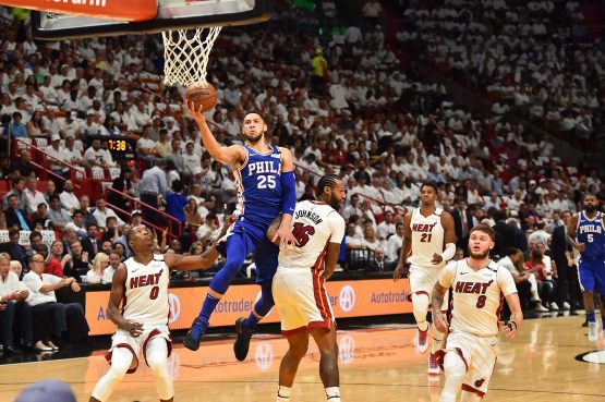 NBA: Playoffs-Philadelphia 76ers at Miami Heat