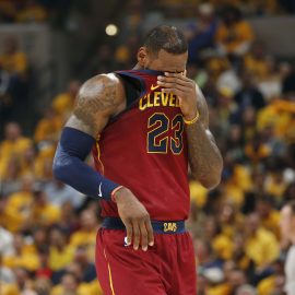 NBA: Playoffs-Cleveland Cavaliers at Indiana Pacers