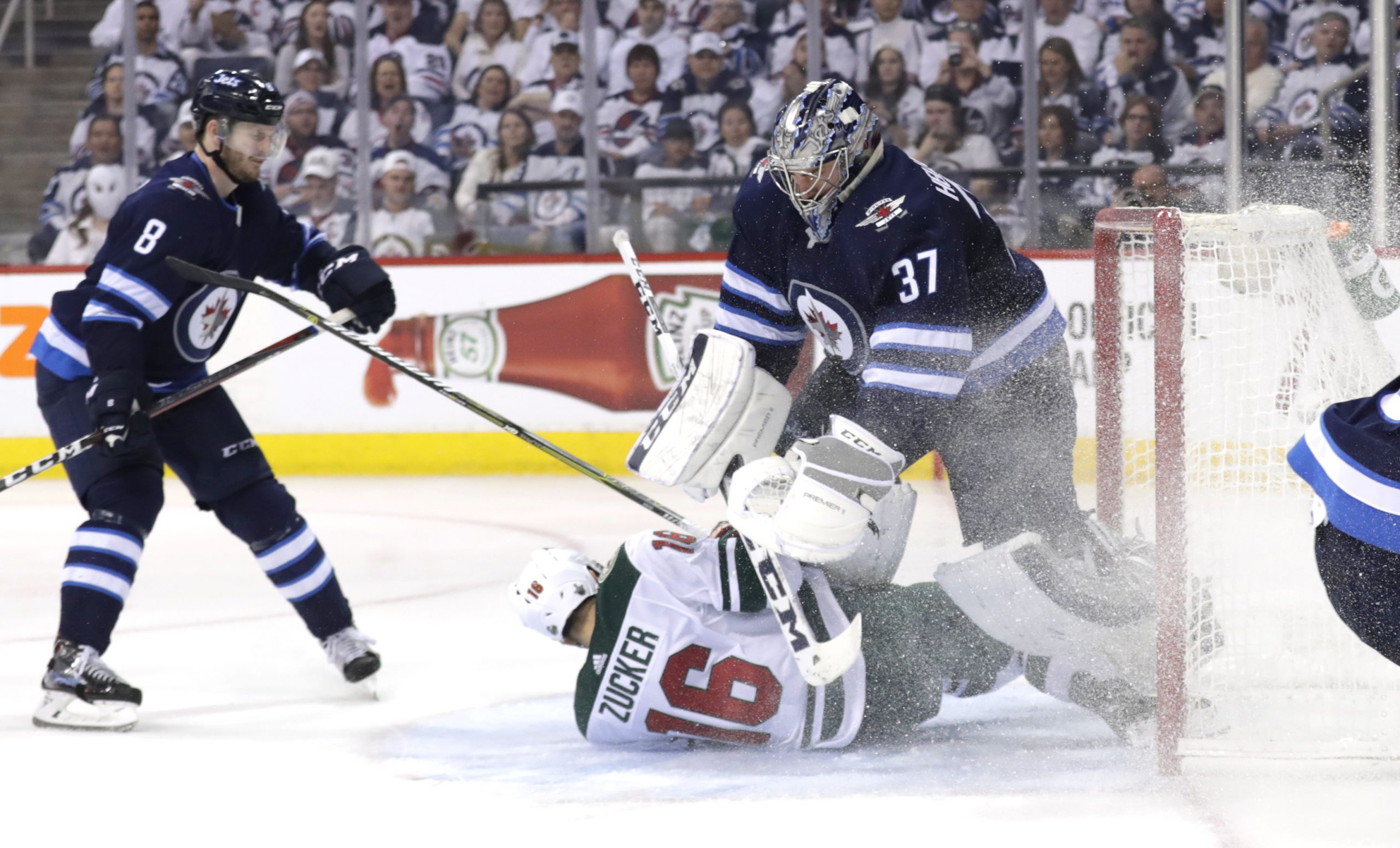 NHL: Stanley Cup Playoffs-Minnesota Wild at Winnipeg Jets