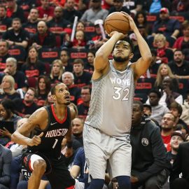 NBA: Playoffs-Minnesota Timberwolves at Houston Rockets