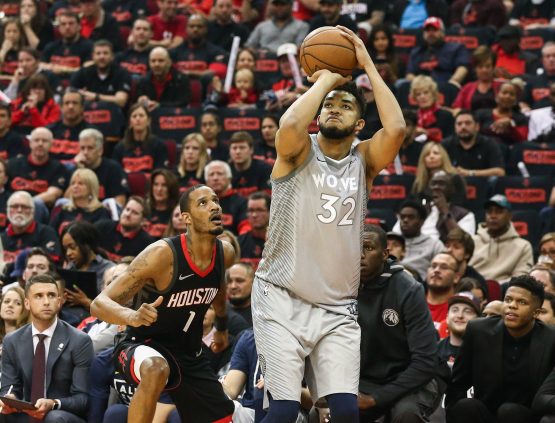 NBA: Playoffs-Minnesota Timberwolves at Houston Rockets
