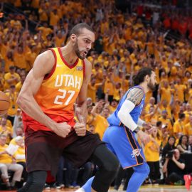 NBA: Playoffs-Oklahoma City Thunder at Utah Jazz