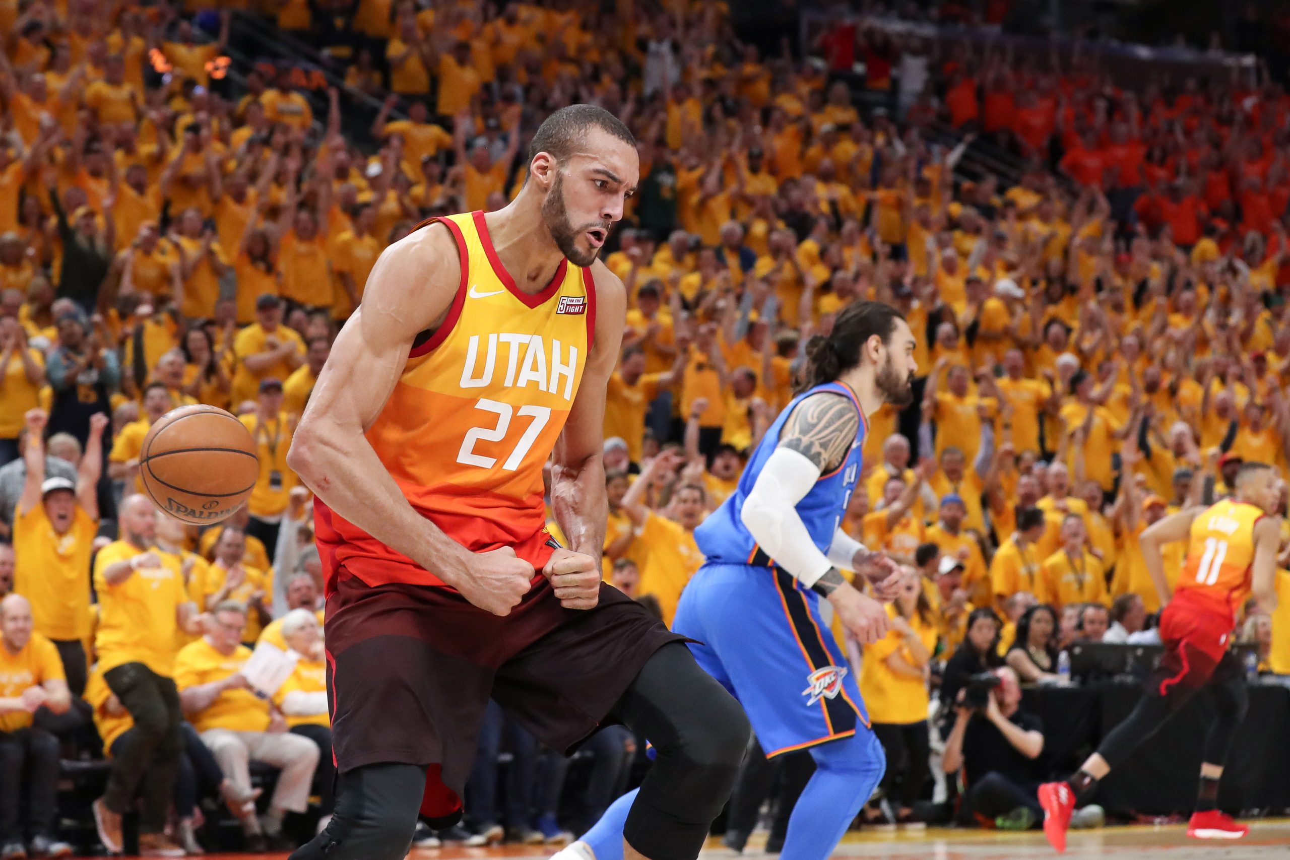 NBA: Playoffs-Oklahoma City Thunder at Utah Jazz