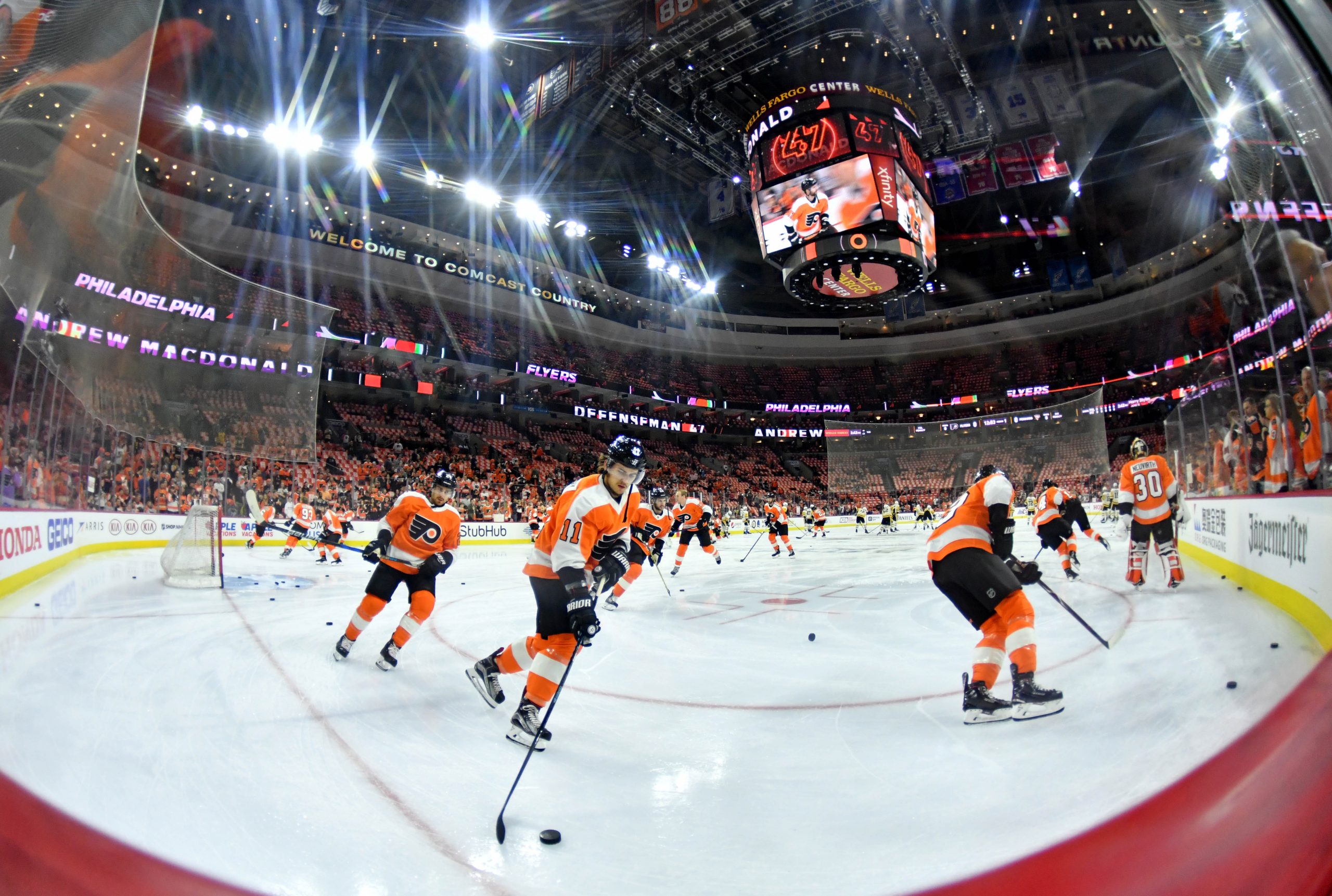 NHL: Stanley Cup Playoffs-Pittsburgh Penguins at Philadelphia Flyers