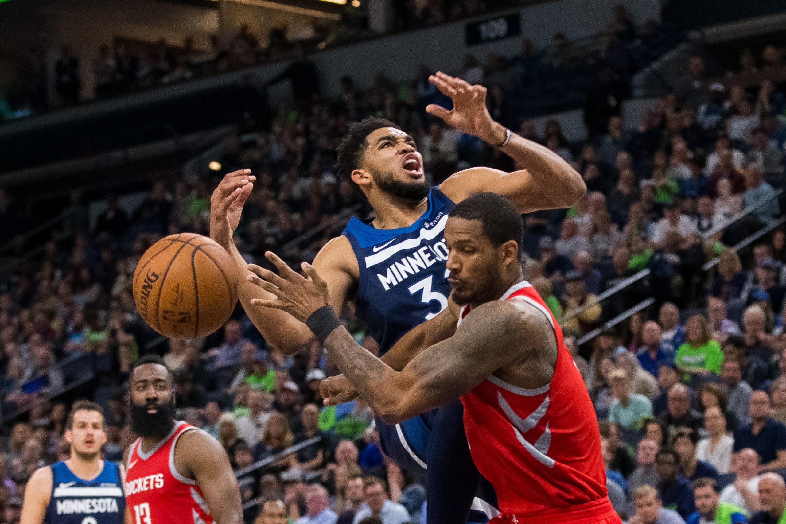 NBA: Playoffs-Houston Rockets at Minnesota Timberwolves