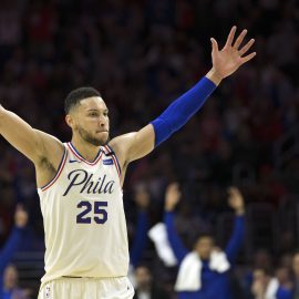 NBA: Playoffs-Miami Heat at Philadelphia 76ers