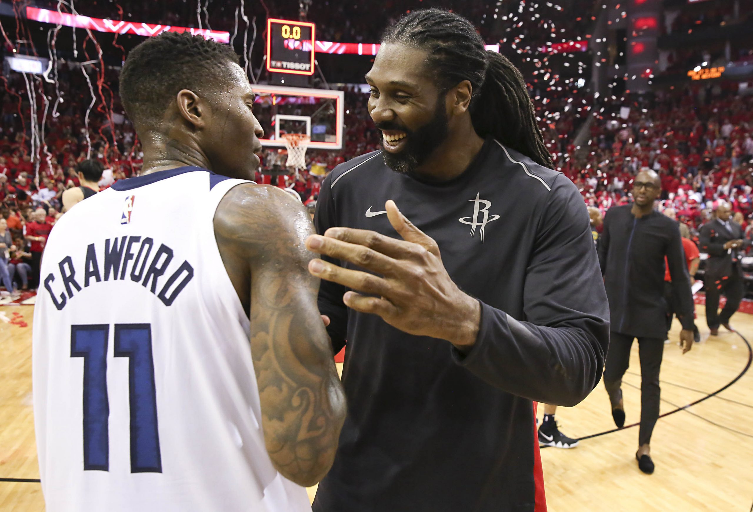 NBA: Playoffs-Minnesota Timberwolves at Houston Rockets