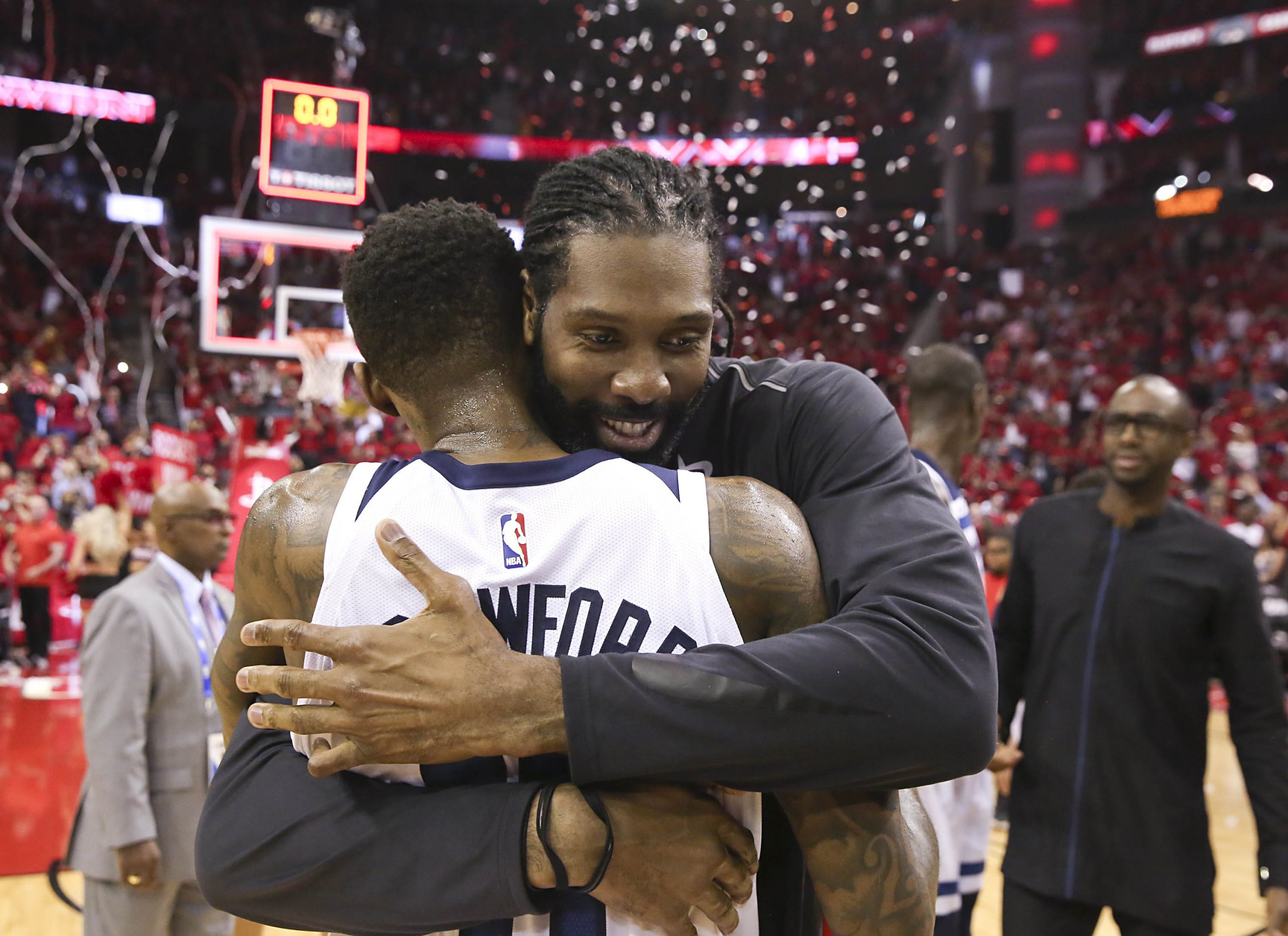 NBA: Playoffs-Minnesota Timberwolves at Houston Rockets