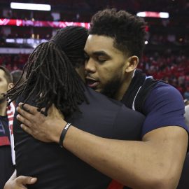 NBA: Playoffs-Minnesota Timberwolves at Houston Rockets