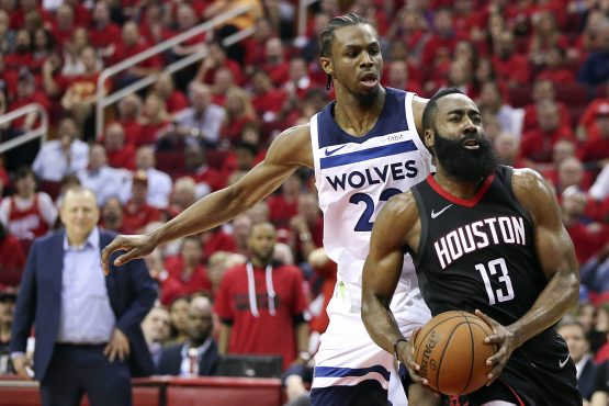 NBA: Playoffs-Minnesota Timberwolves at Houston Rockets
