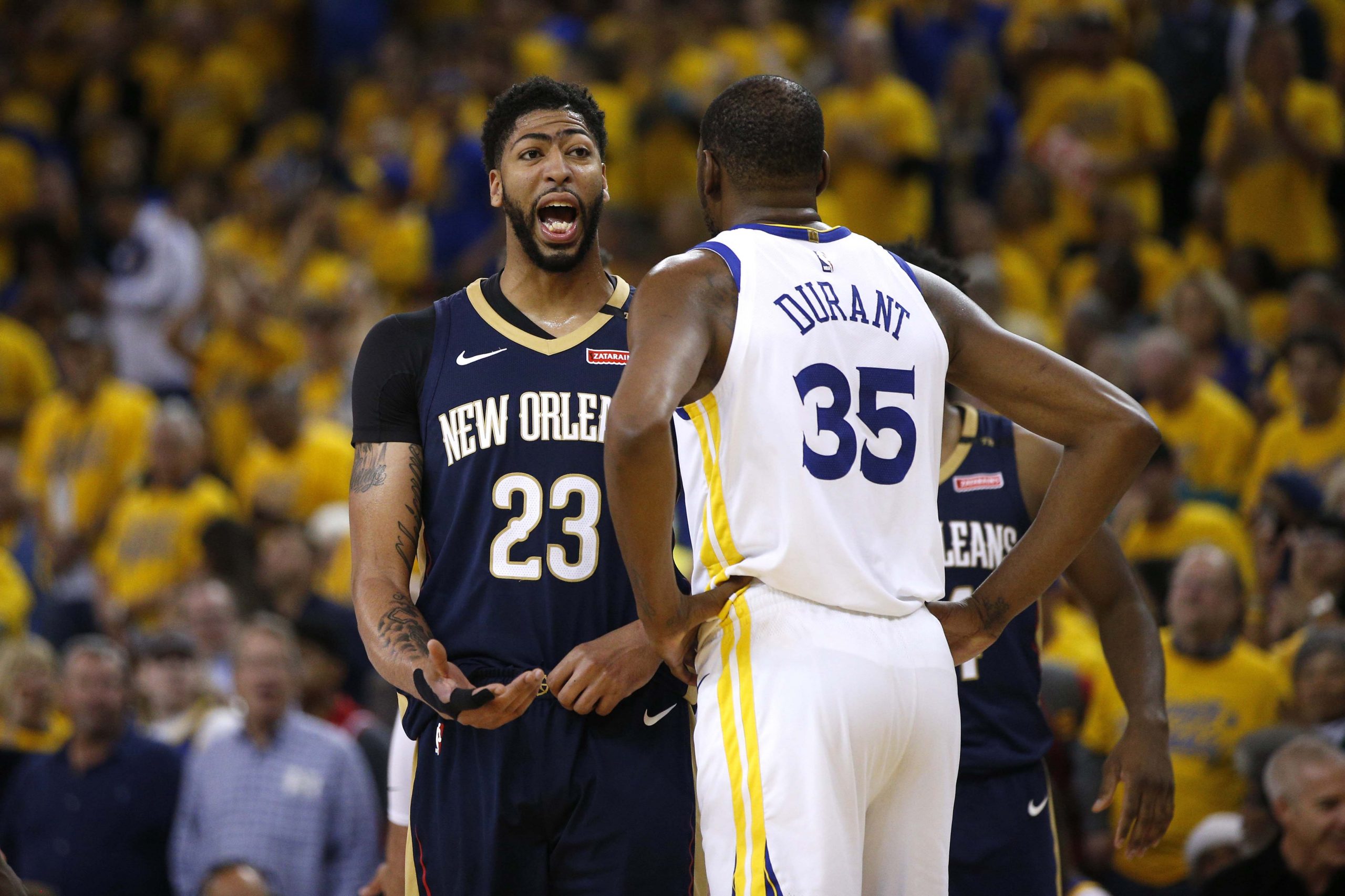 NBA: Playoffs-New Orleans Pelicans at Golden State Warriors