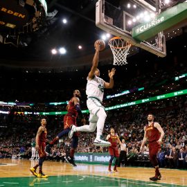 horford scoring on LeBron