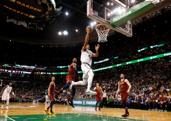 horford scoring on LeBron
