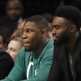 jaylen on bench