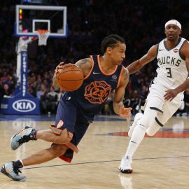 NBA: Milwaukee Bucks at New York Knicks