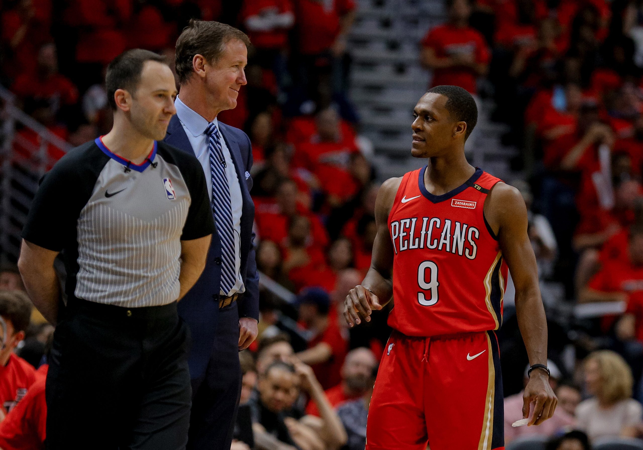 NBA: Playoffs-Portland Trail Blazers at New Orleans Pelicans
