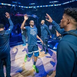 NBA: Playoffs-Houston Rockets at Minnesota Timberwolves