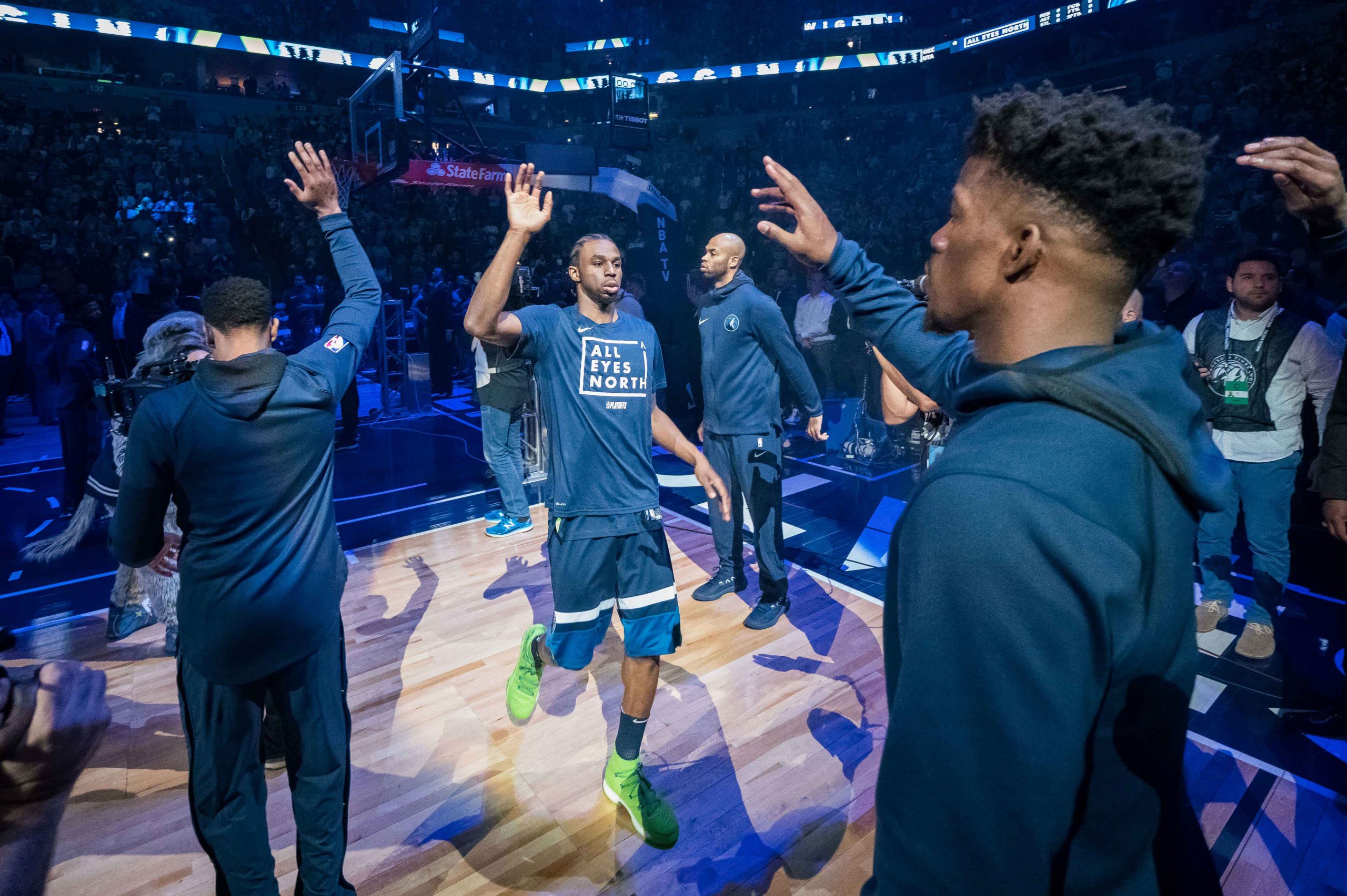 NBA: Playoffs-Houston Rockets at Minnesota Timberwolves