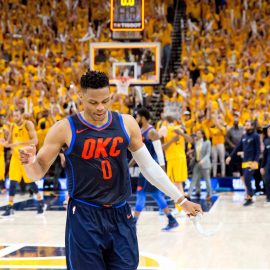 NBA: Playoffs-Oklahoma City Thunder at Utah Jazz