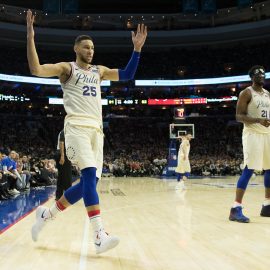 NBA: Playoffs-Miami Heat at Philadelphia 76ers