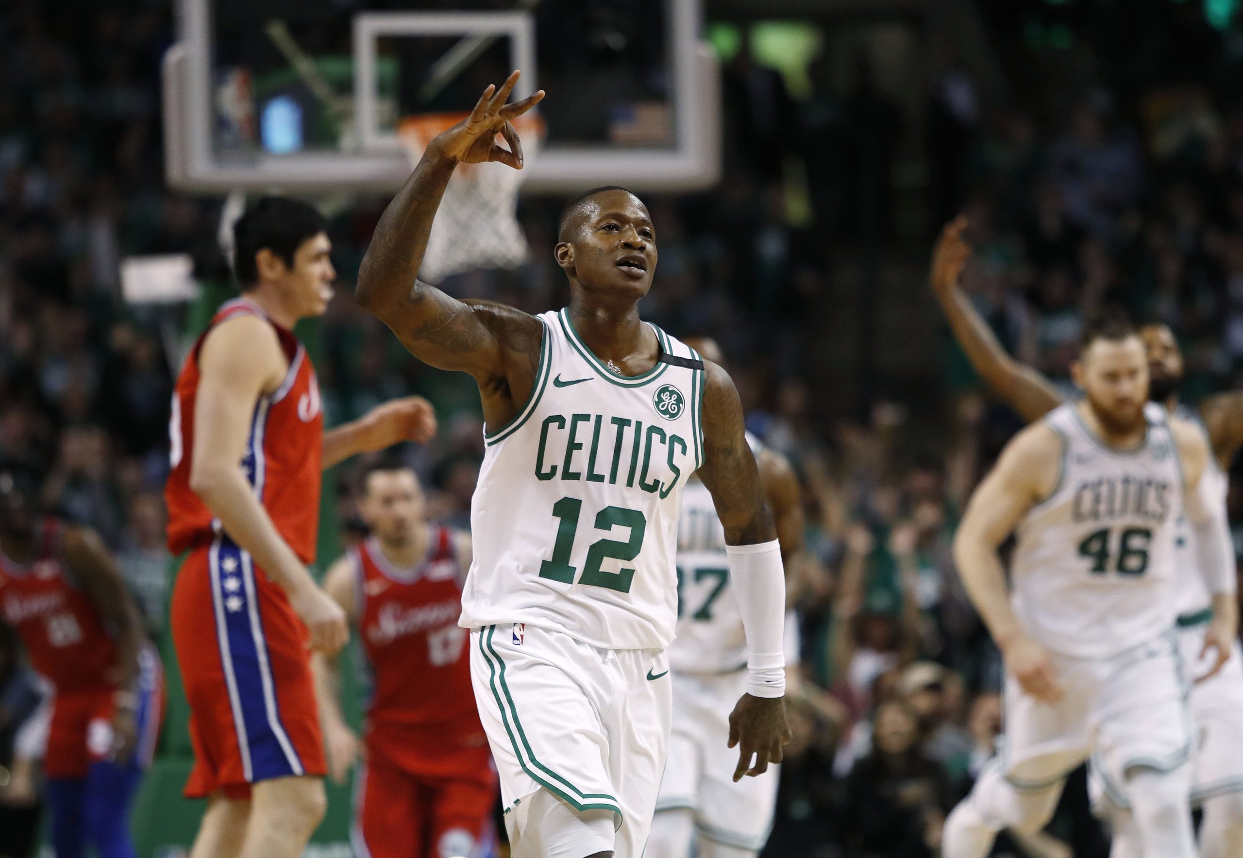 NBA: Playoffs-Philadelphia 76ers at Boston Celtics