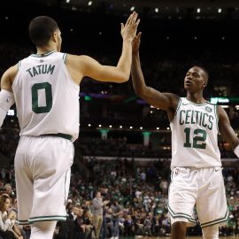 NBA: Playoffs-Philadelphia 76ers at Boston Celtics