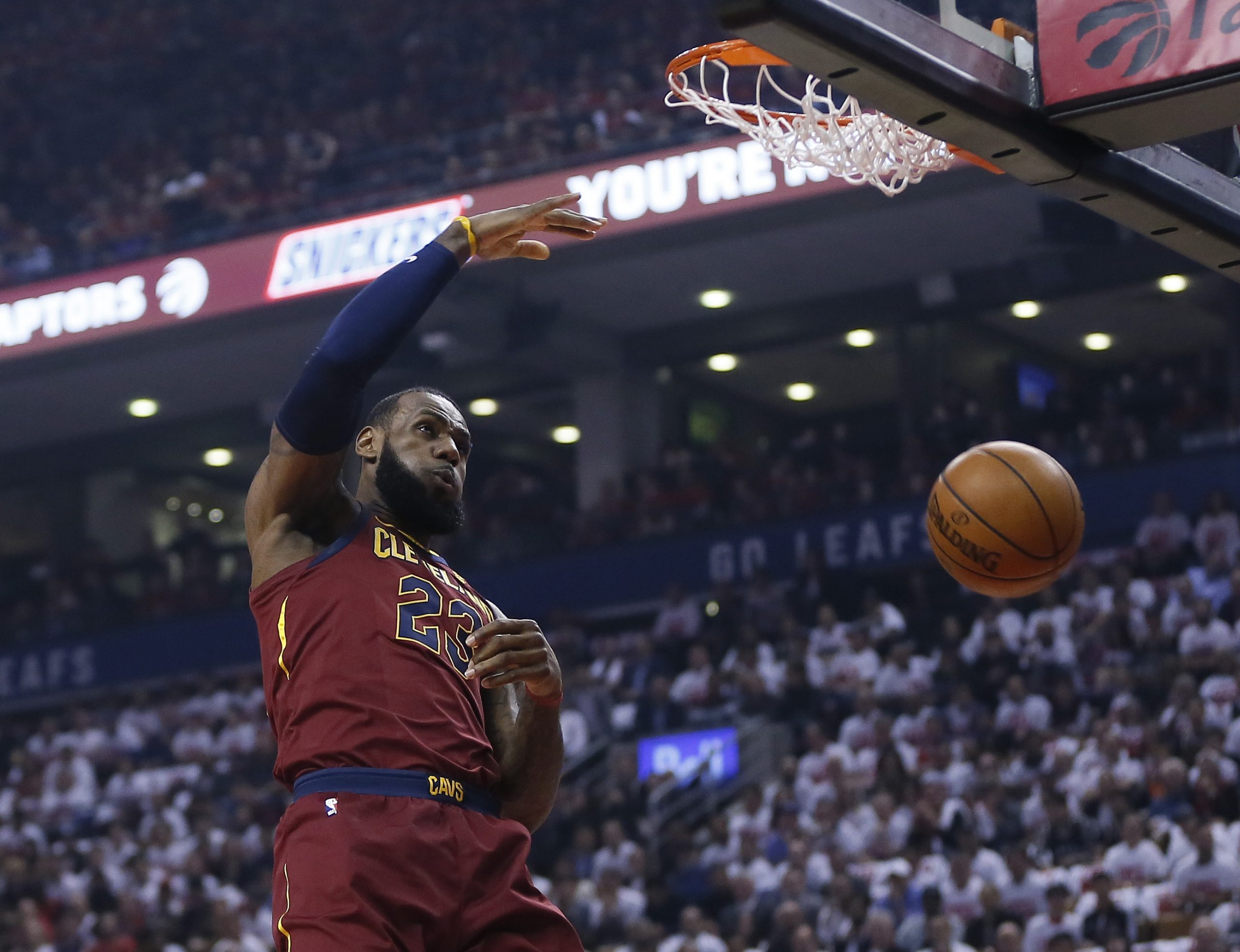 NBA: Playoffs-Cleveland Cavaliers at Toronto Raptors