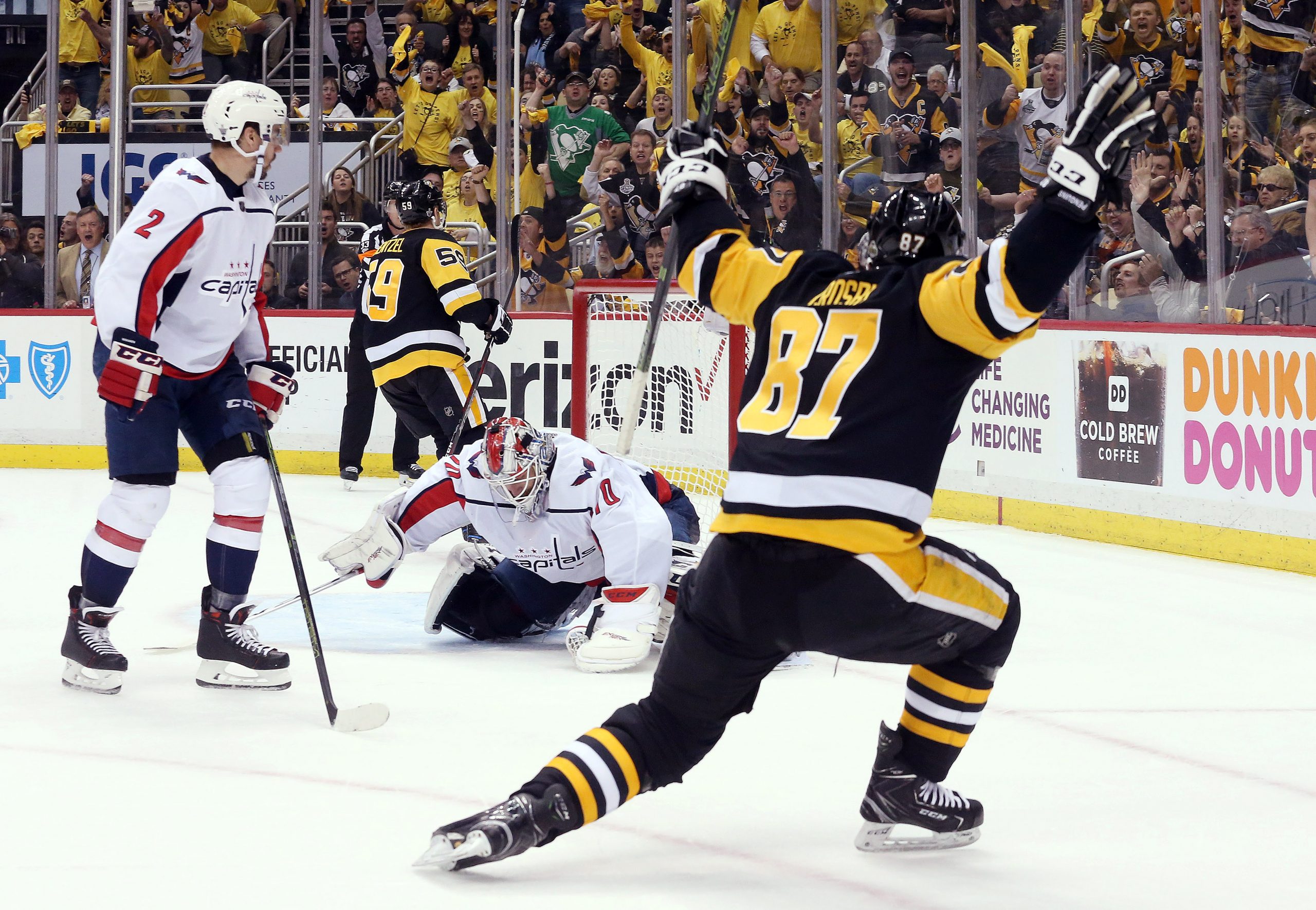 NHL: Stanley Cup Playoffs-Washington Capitals at Pittsburgh Penguins