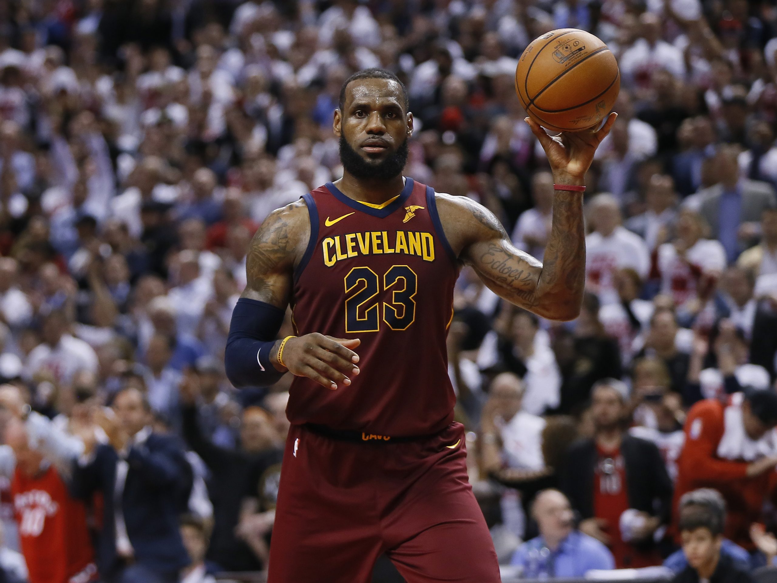 NBA: Playoffs-Cleveland Cavaliers at Toronto Raptors