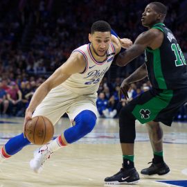 NBA: Playoffs-Boston Celtics at Philadelphia 76ers