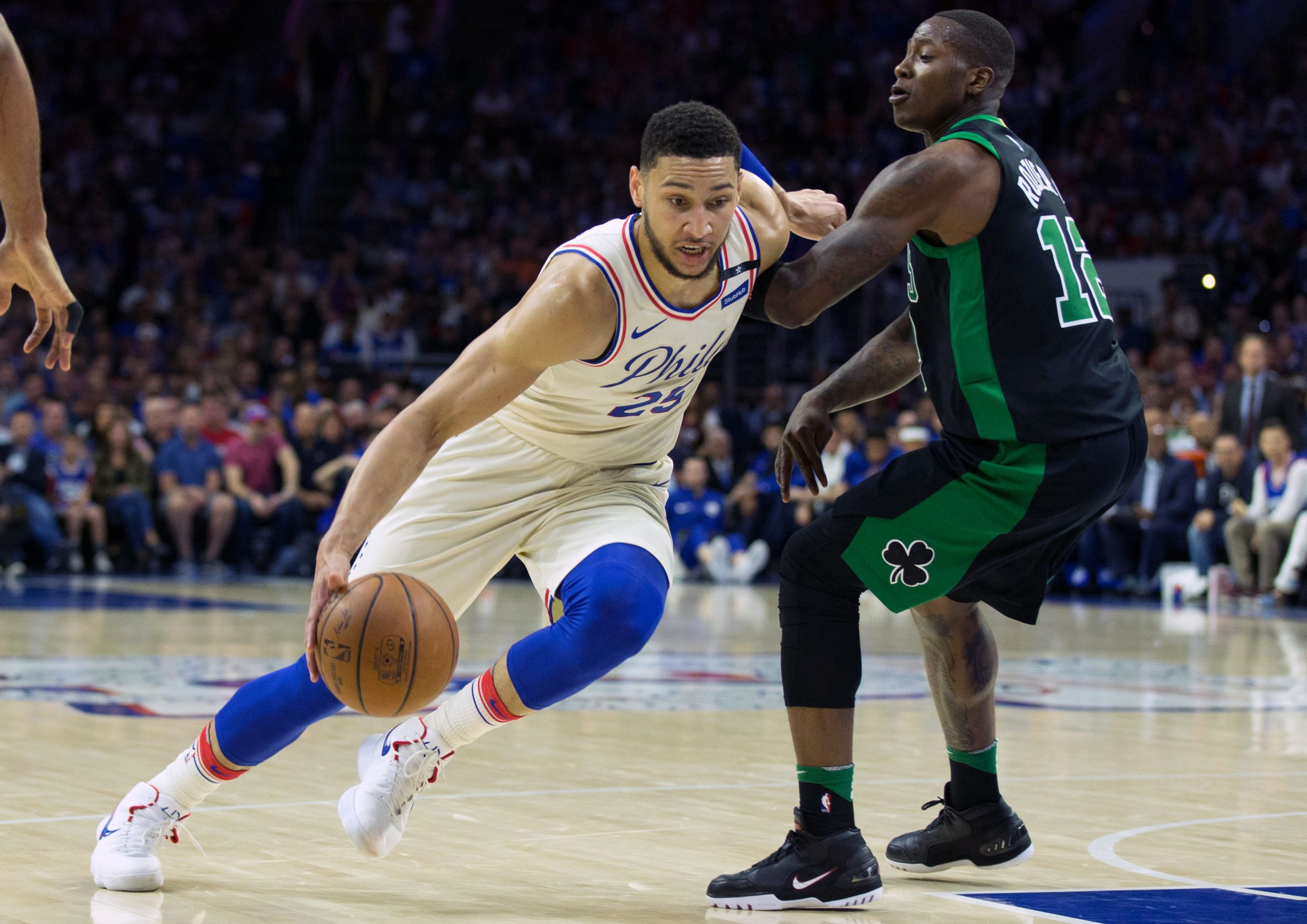 NBA: Playoffs-Boston Celtics at Philadelphia 76ers